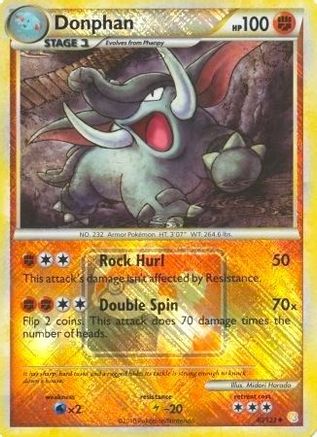 Donphan (League Promo) 040/123 - Reverse Holofoil League & Championship Cards