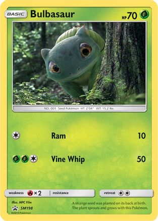 Bulbasaur (In-Store Event Promo) SM198 - Holofoil SM Promos