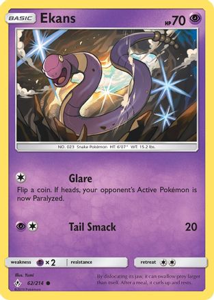 Ekans 062/214 SM Unbroken Bonds