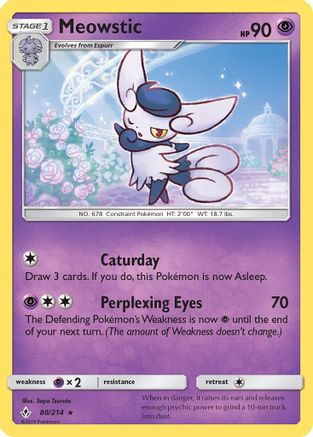 Meowstic 080/214 - Reverse Holofoil SM Unbroken Bonds