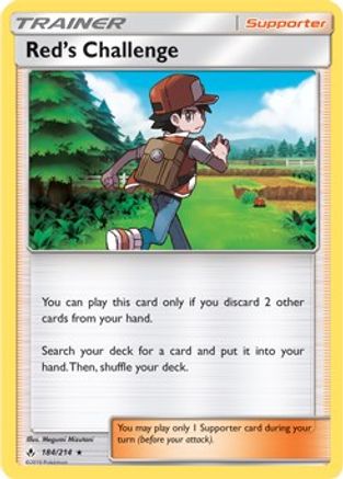 Red's Challenge (SM - Unbroken Bonds) 184/214 Deck Exclusives