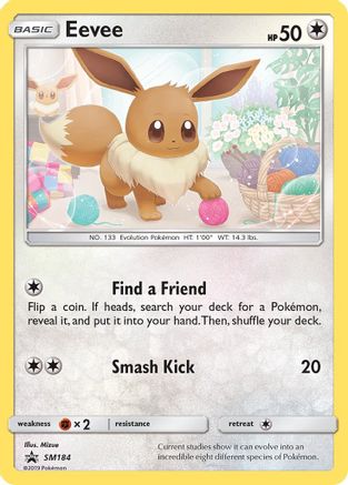 Eevee SM184 - Holofoil SM Promos