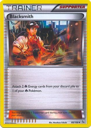 Blacksmith (Sheen Holo) 088/106 - Reverse Holofoil Miscellaneous Cards & Products