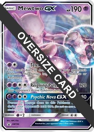 Mewtwo GX SM196 - Holofoil Jumbo Cards