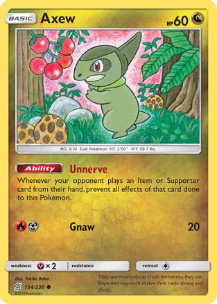 Axew 154/236 SM Unified Minds