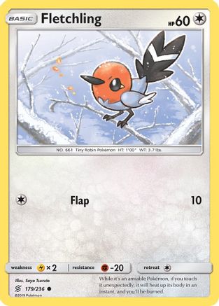 Fletchling 179/236 - Reverse Holofoil SM Unified Minds