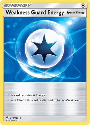 Weakness Guard Energy 213/236 - Reverse Holofoil SM Unified Minds