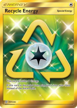 Recycle Energy (Secret) 257 - Holofoil SM Unified Minds