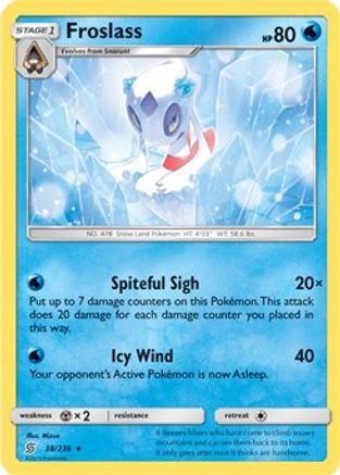 Froslass (SM Unified Minds) 038/236 Deck Exclusives