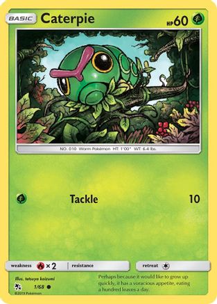 Caterpie 001/68 Hidden Fates