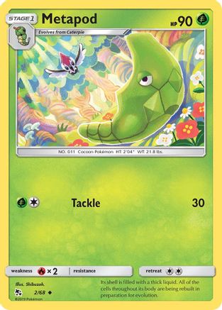 Metapod 002/68 Hidden Fates