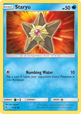 Staryu 013/68 Hidden Fates