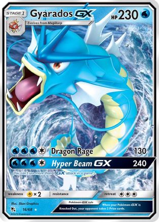 Gyarados GX 016/68 - Holofoil Hidden Fates