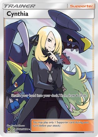 Cynthia SV82/SV94 - Holofoil Hidden Fates Shiny Vault