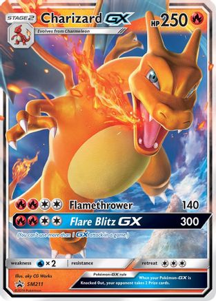 Charizard GX SM211 - Holofoil SM Promos