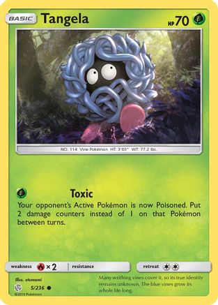 Tangela 005/236 SM Cosmic Eclipse