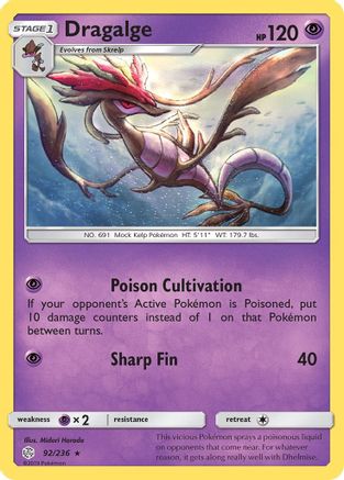 Dragalge 092/236 SM Cosmic Eclipse