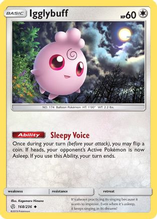 Igglybuff 168/236 SM Cosmic Eclipse