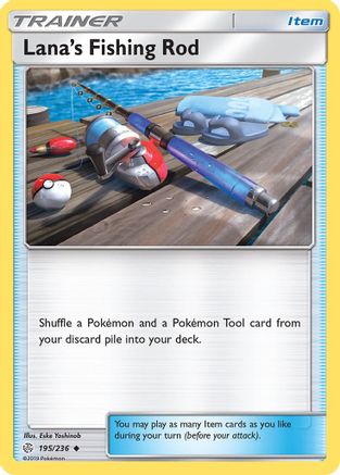 Lana's Fishing Rod 195/236 SM Cosmic Eclipse