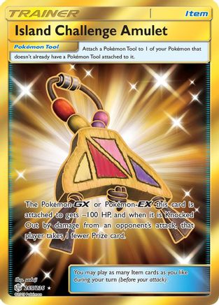 Island Challenge Amulet (Secret) 265 - Holofoil SM Cosmic Eclipse
