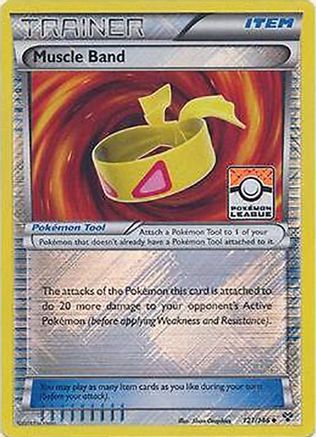 Muscle Band (Pokemon League) 121/146 - Reverse Holofoil League & Championship Cards