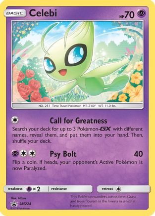 Celebi SM224 - Holofoil SM Promos