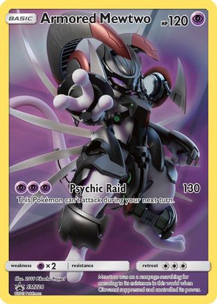 Armored Mewtwo SM228 - Holofoil SM Promos