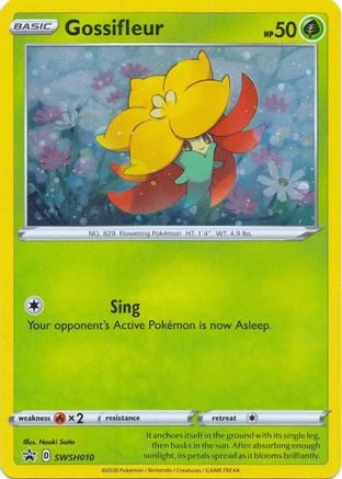 Gossifleur SWSH010 - Holofoil SWSH Sword & Shield Promo Cards