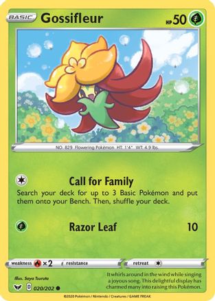 Gossifleur 020/202 Sword & Shield Base Set