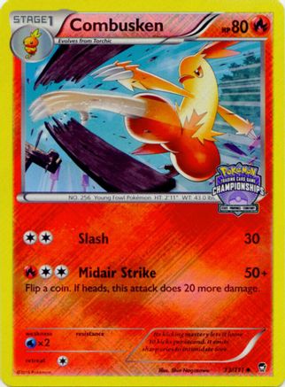 Combusken (State Championships) 013/111 - Reverse Holofoil League & Championship Cards