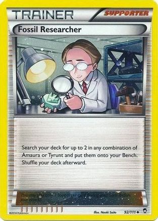 Fossil Researcher (Cosmos Holo) 092/111 - Holofoil Miscellaneous Cards & Products