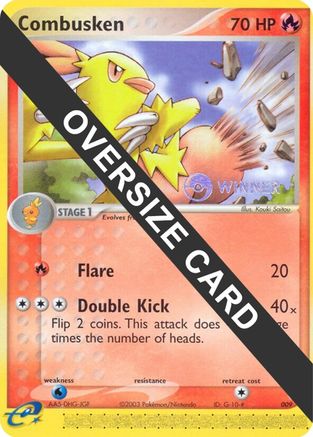 Combusken (Nintendo Black Star Promo) 009 Jumbo Cards