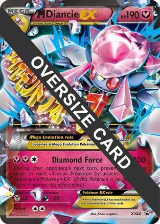 M Diancie EX XY44 - Holofoil Jumbo Cards