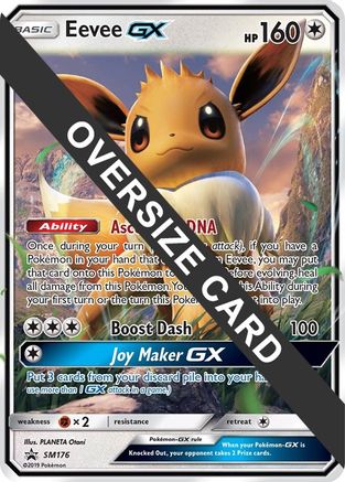 Eevee GX (SM Black Star Promo) SM176 - Holofoil Jumbo Cards