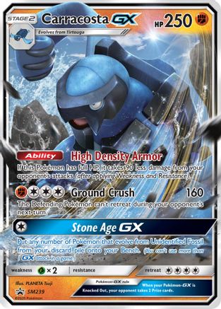 Carracosta GX SM239 - Holofoil SM Promos