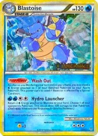 Blastoise (Prerelease) 013/95 - Holofoil HGSS Promos