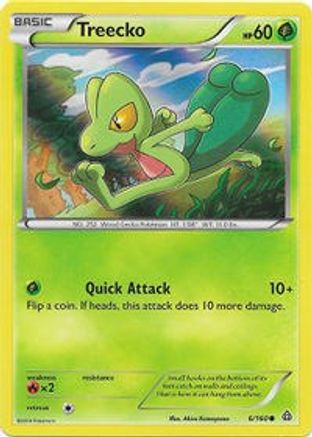 Treecko (Sheen Holo) 006/160 - Holofoil Miscellaneous Cards & Products