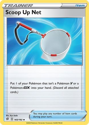 Scoop Up Net 165/192 - Reverse Holofoil Rebel Clash