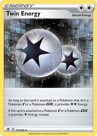 Twin Energy 174/192 - Reverse Holofoil Rebel Clash