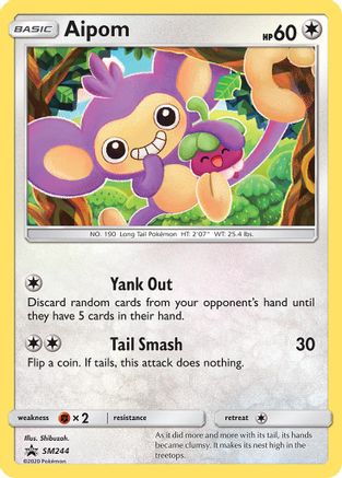 Aipom SM244 SM Promos