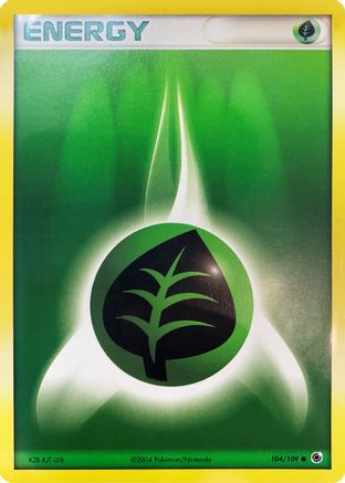 Grass Energy (EX Hidden Legends) 104/109 Deck Exclusives