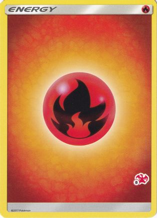 Fire Energy (#8 Charizard Stamped) (#8 Charizard Stamped) Battle Academy