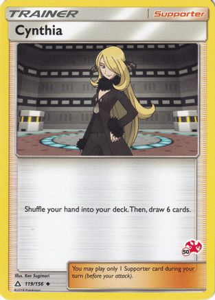 Cynthia (#50 Charizard Stamped) 119/156 Battle Academy