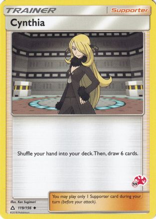 Cynthia (#59 Charizard Stamped) 119/156 Battle Academy