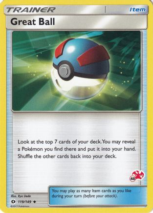 Great Ball (#48 Charizard Stamped) 119/149 Battle Academy
