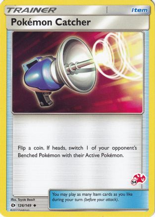 Pokemon Catcher (#54 Charizard Stamped) 126/149 Battle Academy