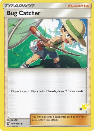 Bug Catcher (#46 Pikachu Stamped) 189/236 Battle Academy