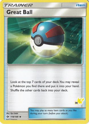Great Ball (#38 Pikachu Stamped) 119/149 Battle Academy