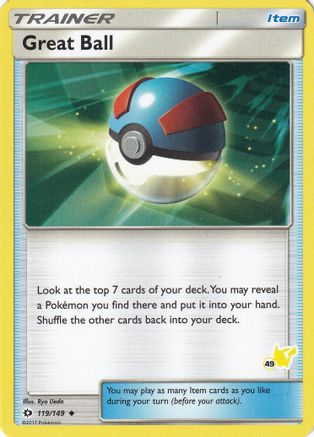 Great Ball (#49 Pikachu Stamped) 119/149 Battle Academy