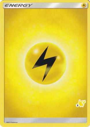 Lightning Energy (#3 Pikachu Stamped) (#3 Pikachu Stamped) Battle Academy